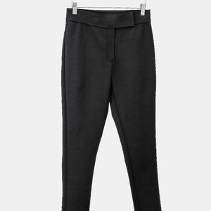 Marie Saint Pierre Black Neoprene Slim Pants